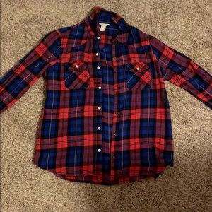 forever 21 flannel size-small